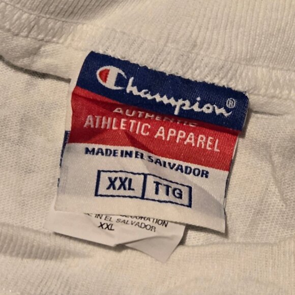 Champion Shirt Mens XXL White Nashville Dealer Conference 2023 Guitar Graphic - Picture 2 of 4